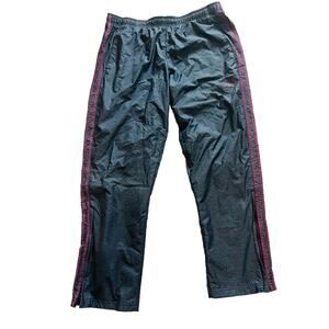 Adidas windbreaker active track pants mesh lined men's XL